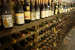 Underground wine cave - it's free to explore, just don't break any bottles!